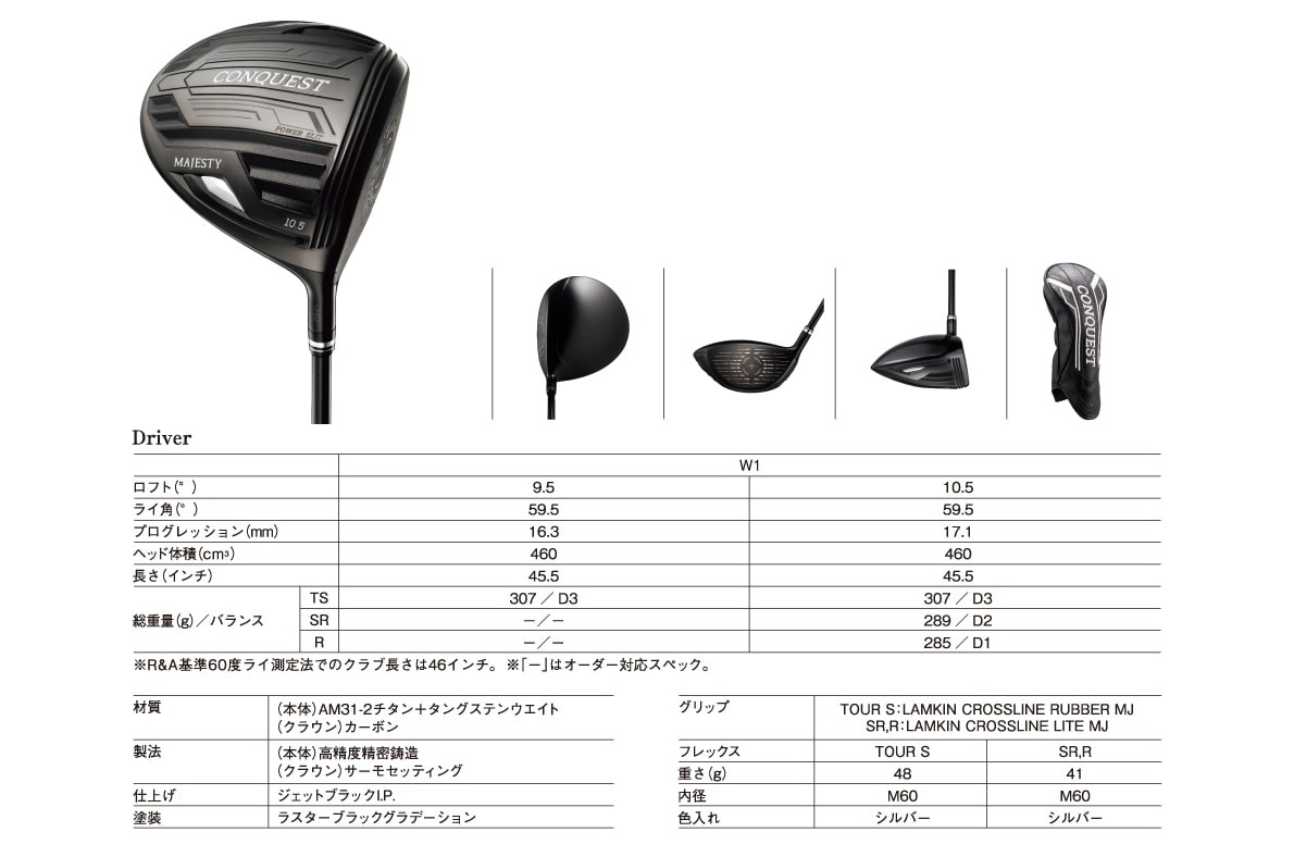 配送日指定可 マジェスティ CONOUEST アイアン２本セット フレックス