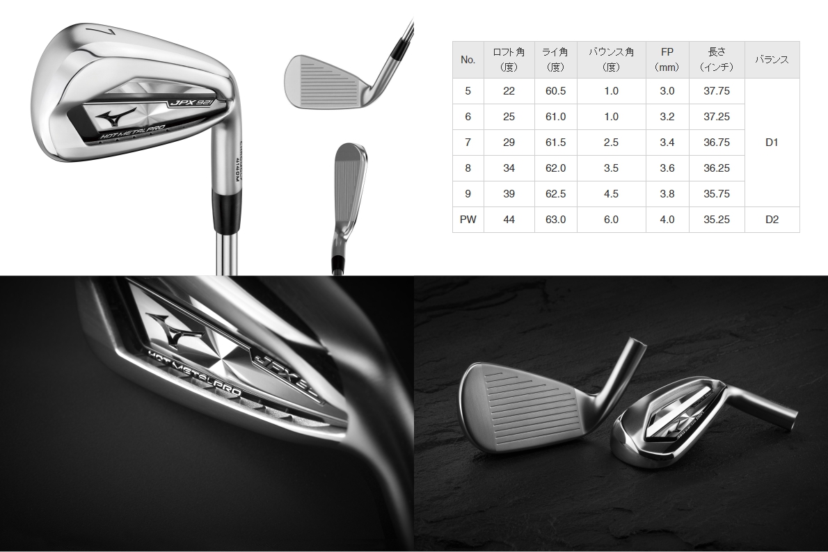 mizuno 921 hot metal pro irons